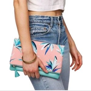 Rachel Pally clutch paradise pattern